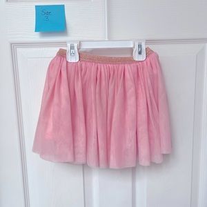 bundle & save 3T tutu skirt with gold shimmer elastic waistband